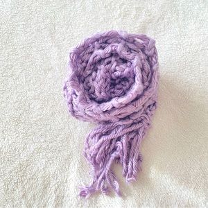 Women's Lavender Purple Hand-woven Scarf, Color Lavender, One Size